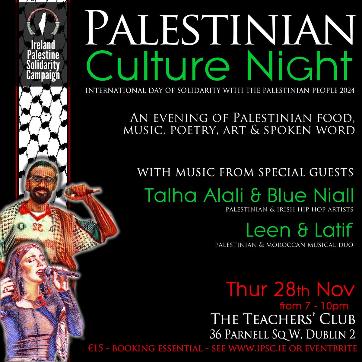 Palestinian Culture Night (International Day of Solidarity with the Palestine)