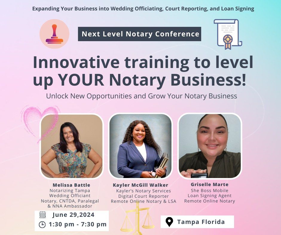 Next Level Notary Conference