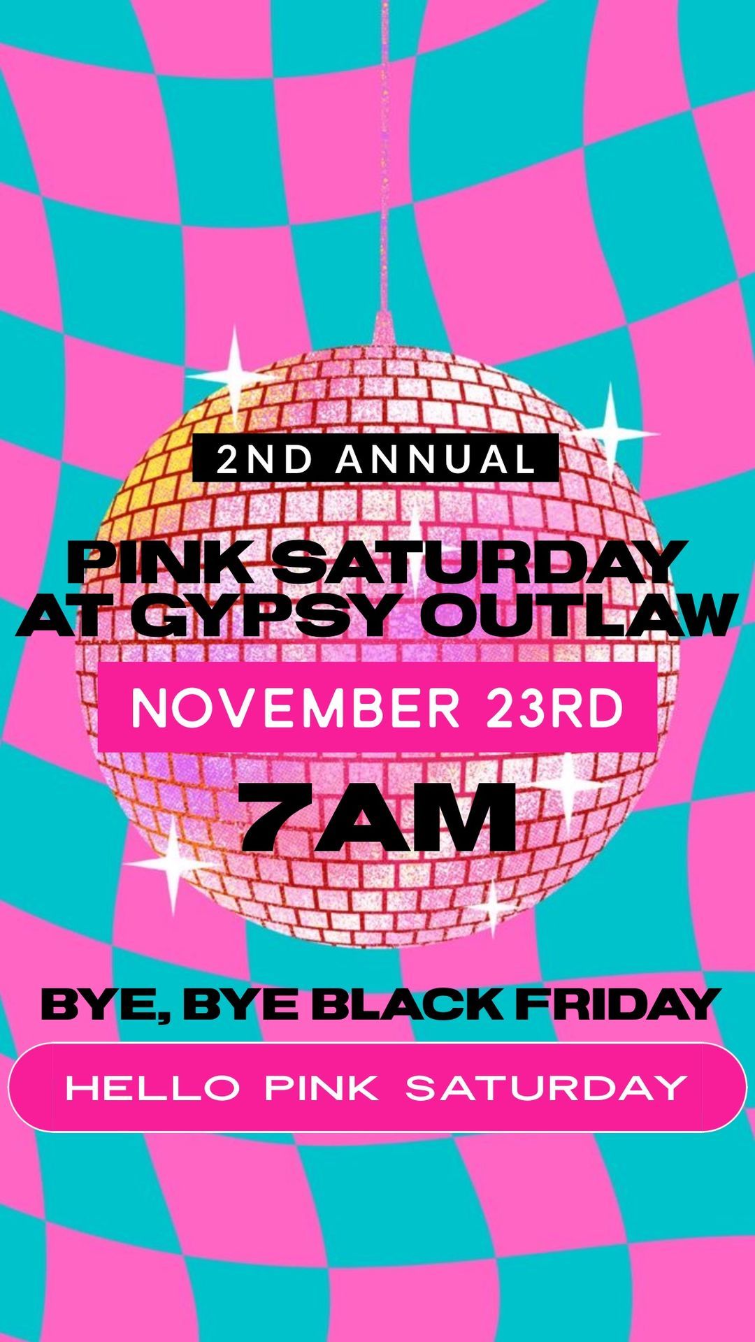 2nd Annual Pink Saturday at Gypsy Outlaw