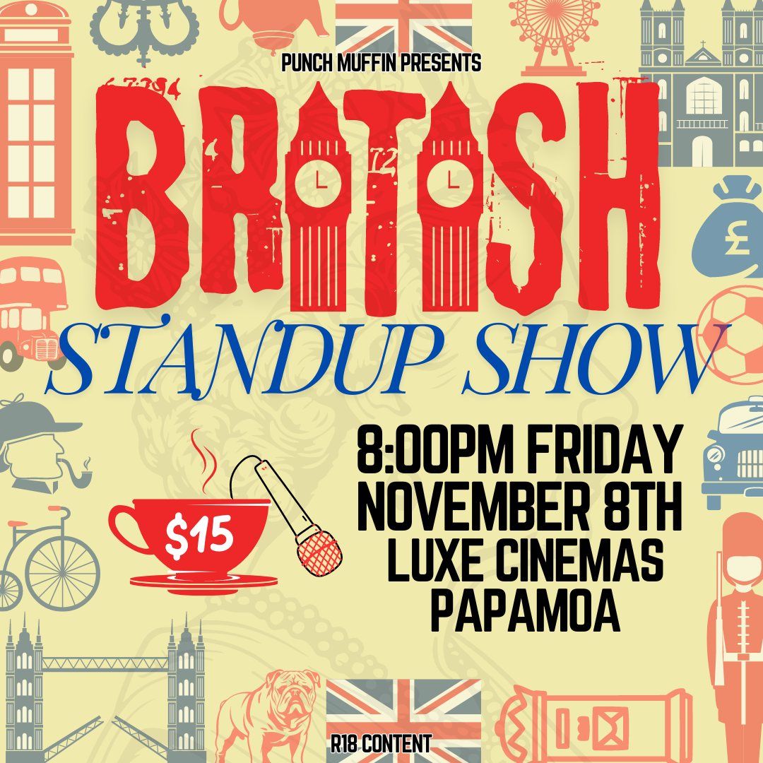 British Standup Show @ Luxe Cinemas