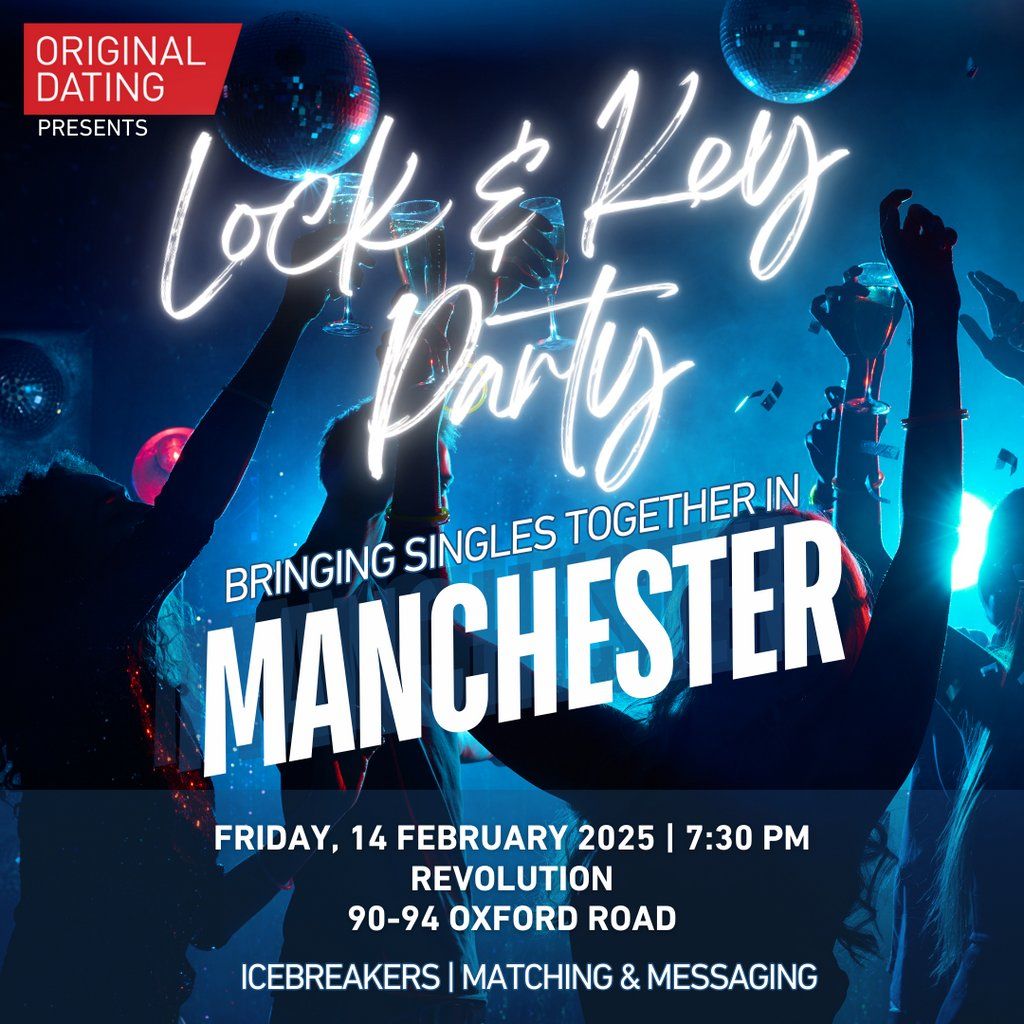 Valentine's Singles Lock & Key Party - Manchester | Ages 30-45