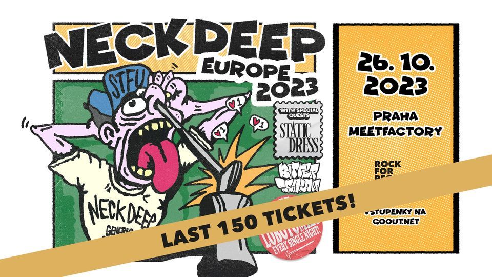Neck Deep (UK) + Special Guests: Static Dress, Bitter Season - PRAGUE