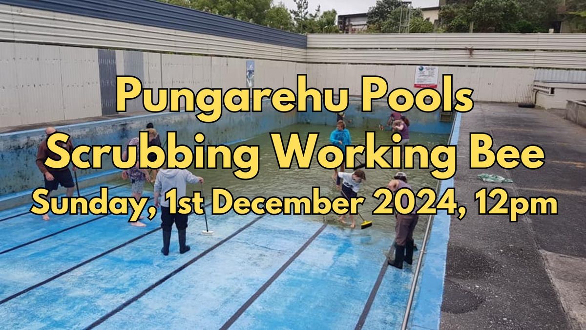 Pungarehu Pools - Scrubbing Working Bee