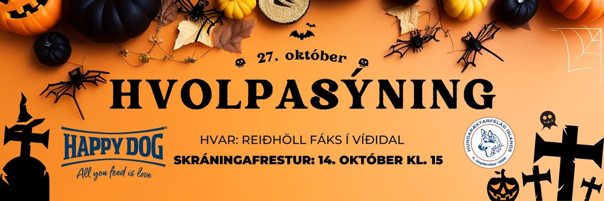 Hvolpas\u00fdning 27. okt\u00f3ber