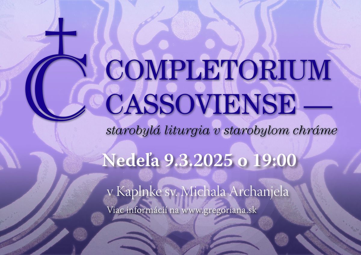 Completorium Cassoviense 130