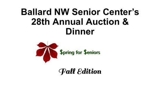 Spring for Seniors Auction