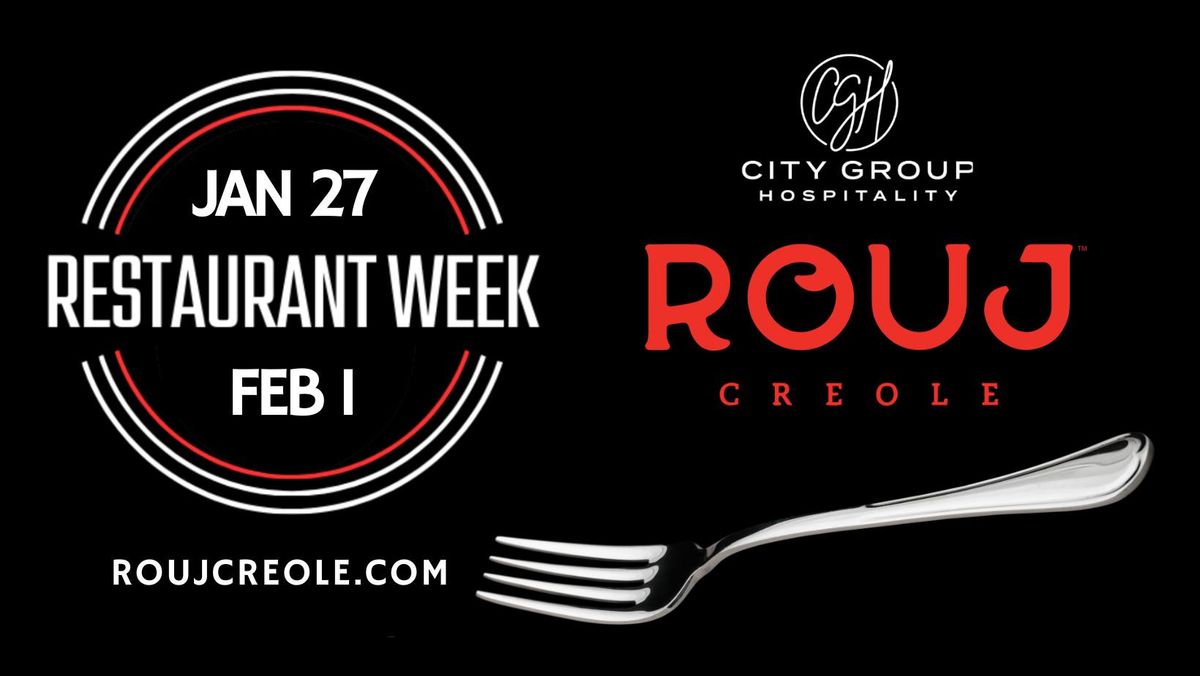 Restaurant Week at ROUJ 