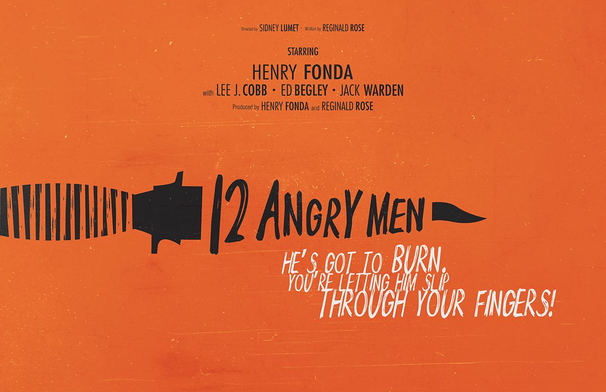 12 ANGRY MEN (Sidney Lumet, 1957, 96')