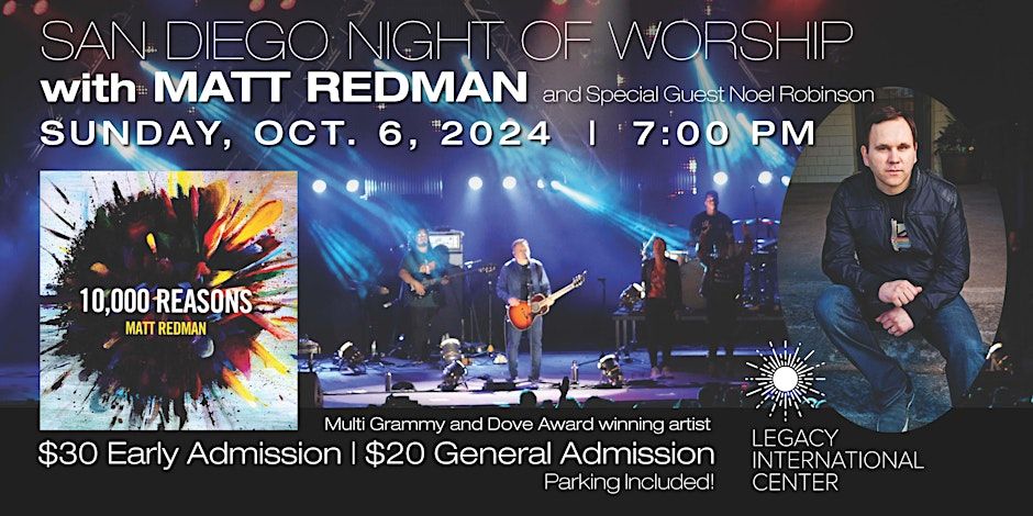 San Diego Night of Worship with Matt Redman