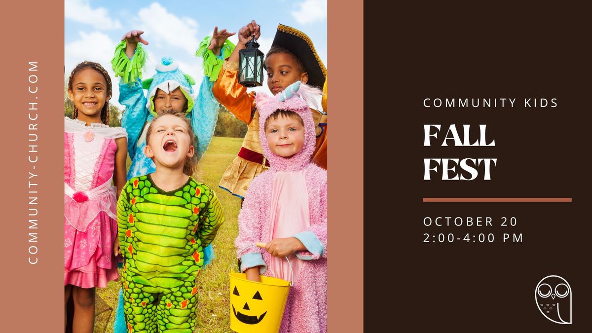 Community Kids Fall Fest