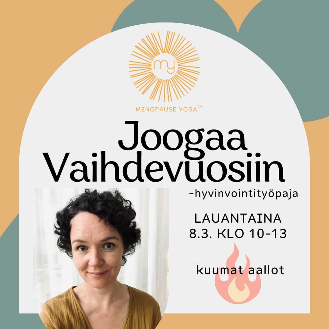 Joogaa vaihdevuosiin