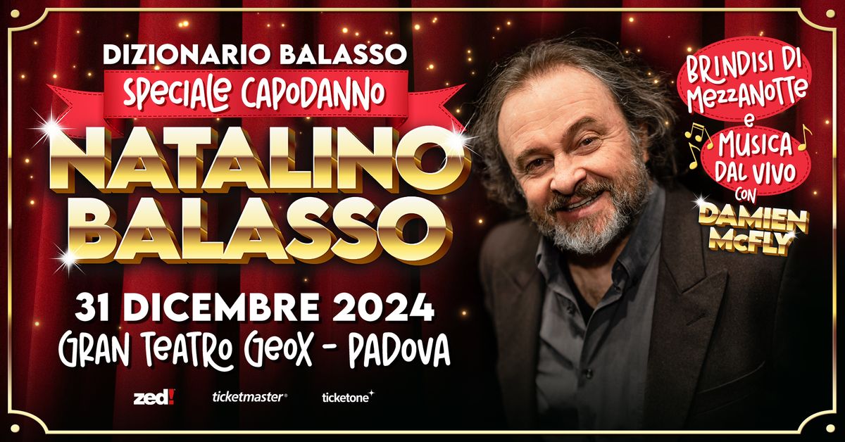 Natalino Balasso - Dizionario Balasso Speciale Capodanno