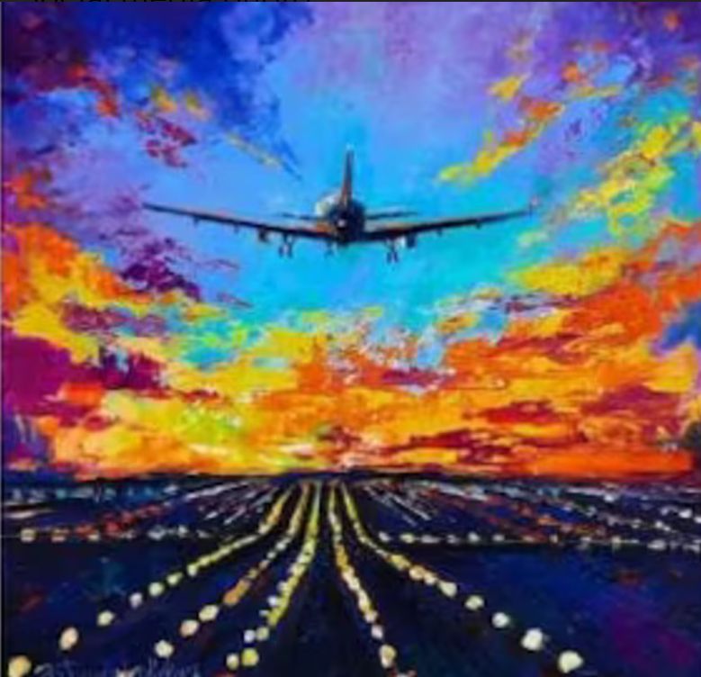 Airplane Paint Night 