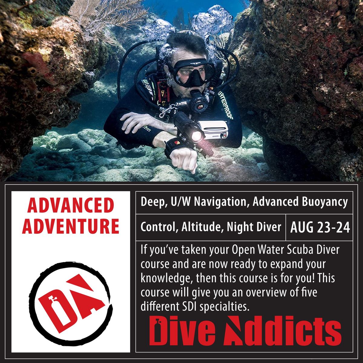 Advanced Adventure Diver - Sand Hollow