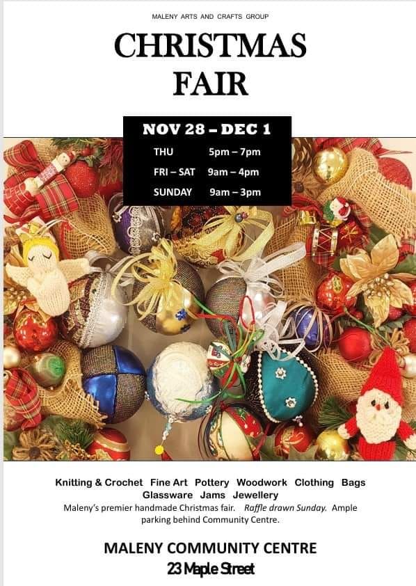 Maleny Arts and Crafts Group Christmas Fair 