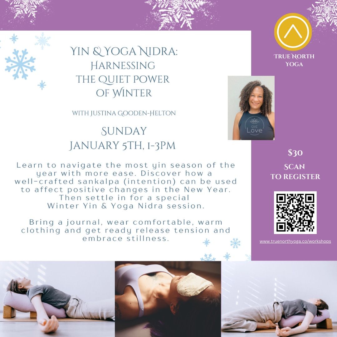 Yin & Yoga Nidra Workshop with Justina Gooden-Helton