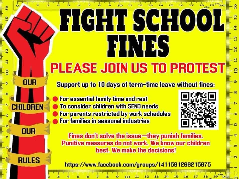 Fight School Fines Durham Protest