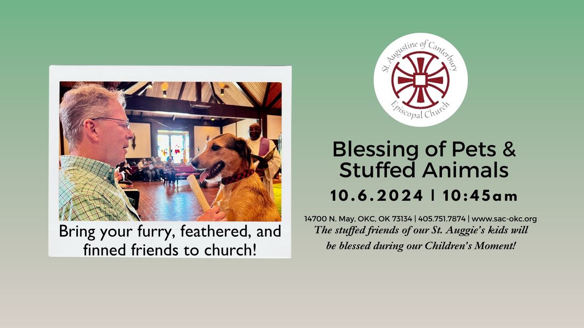 Blessing of Pets & Stuffed Animals