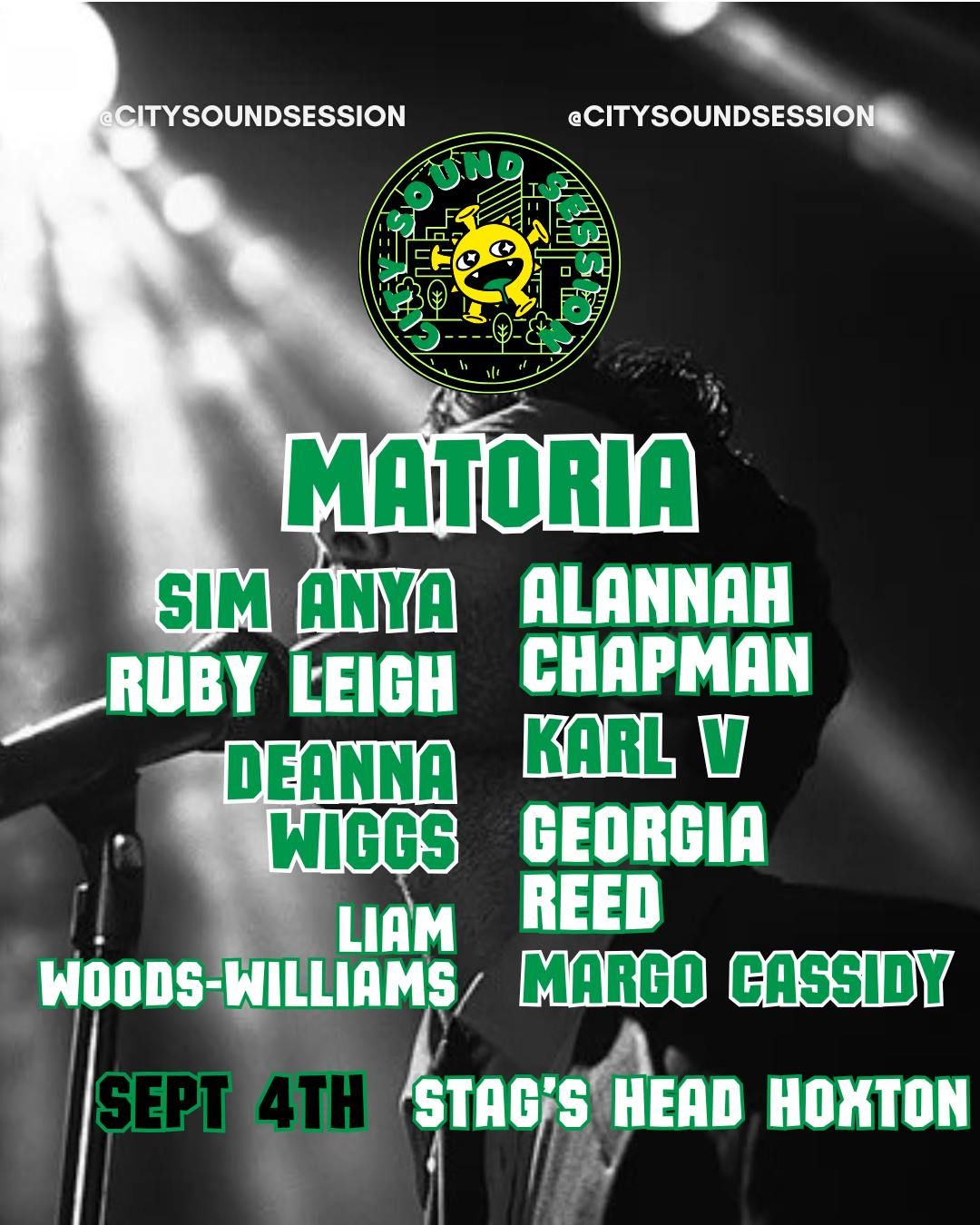 City Sounds Session - Sept 4th