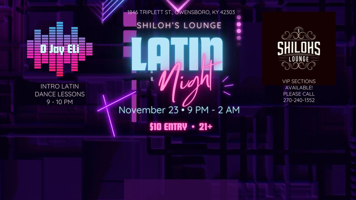 Latin Night @ Shiloh's Lounge