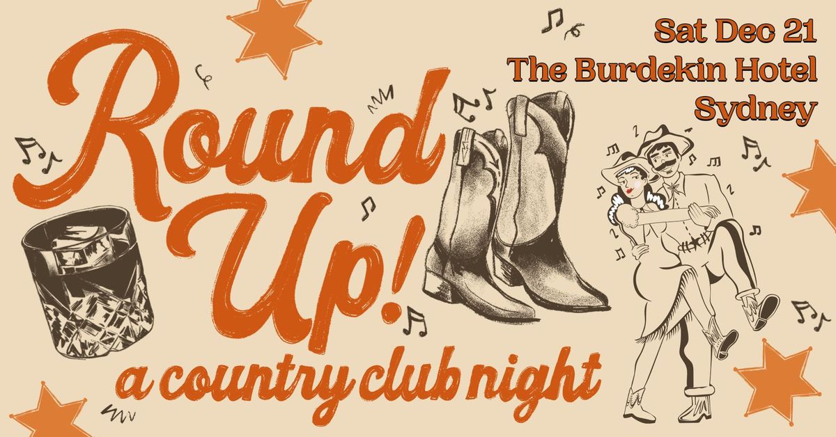 Round Up! - A County Club Night - Sydney