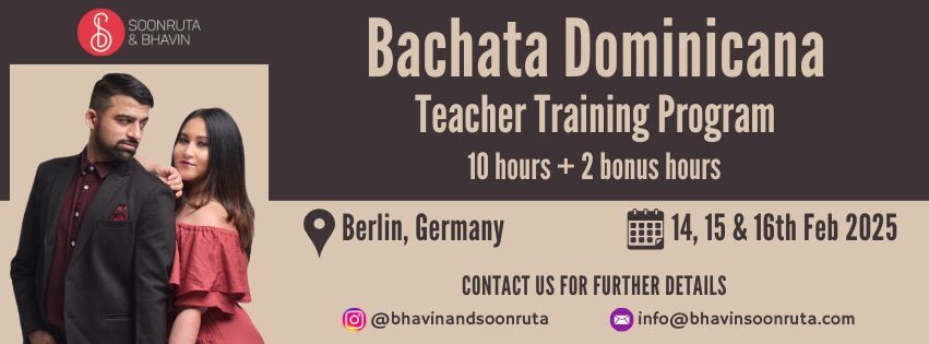 BERLIN - BACHATA DOMINICANA TEACHER TRAINING PROGRAM