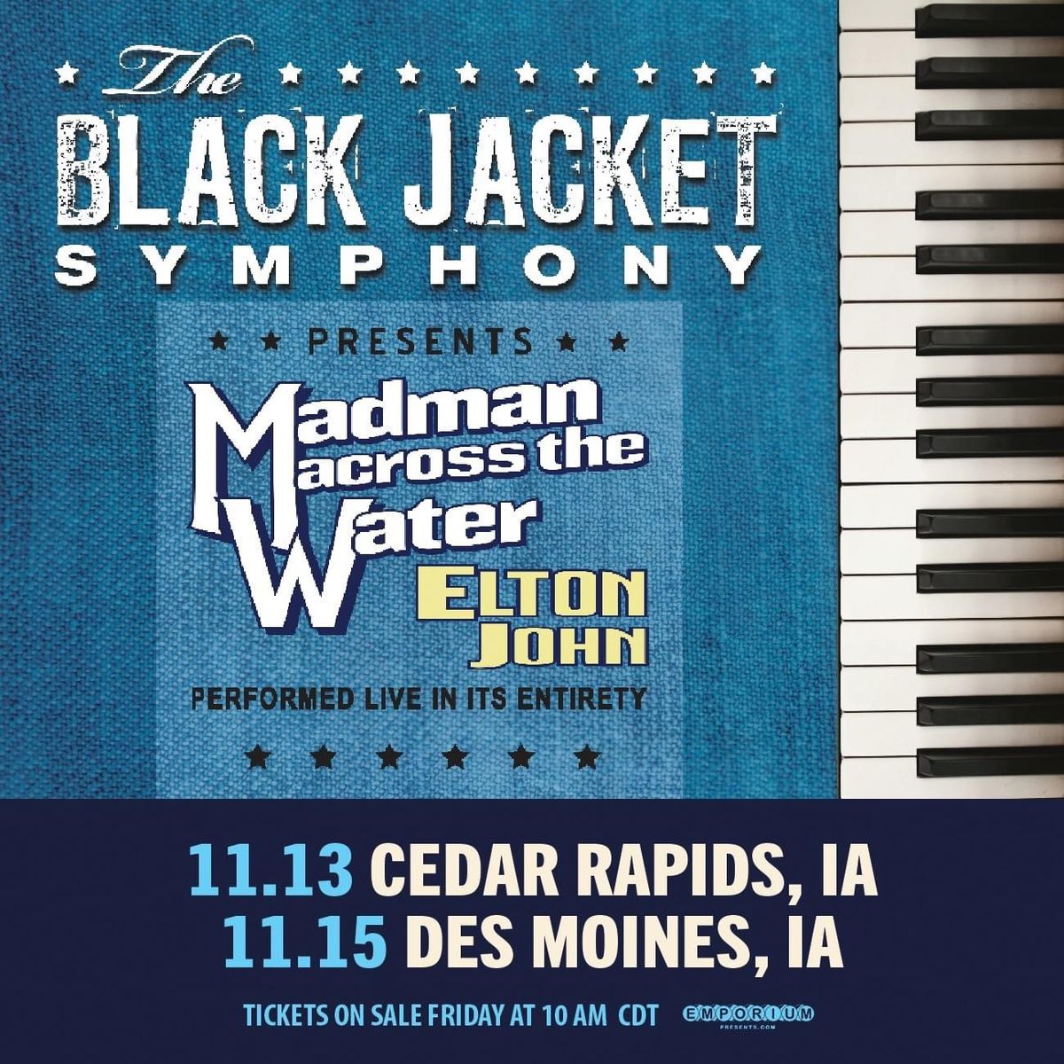 Black Jacket Symphony: Elton John's Madman Across the Water