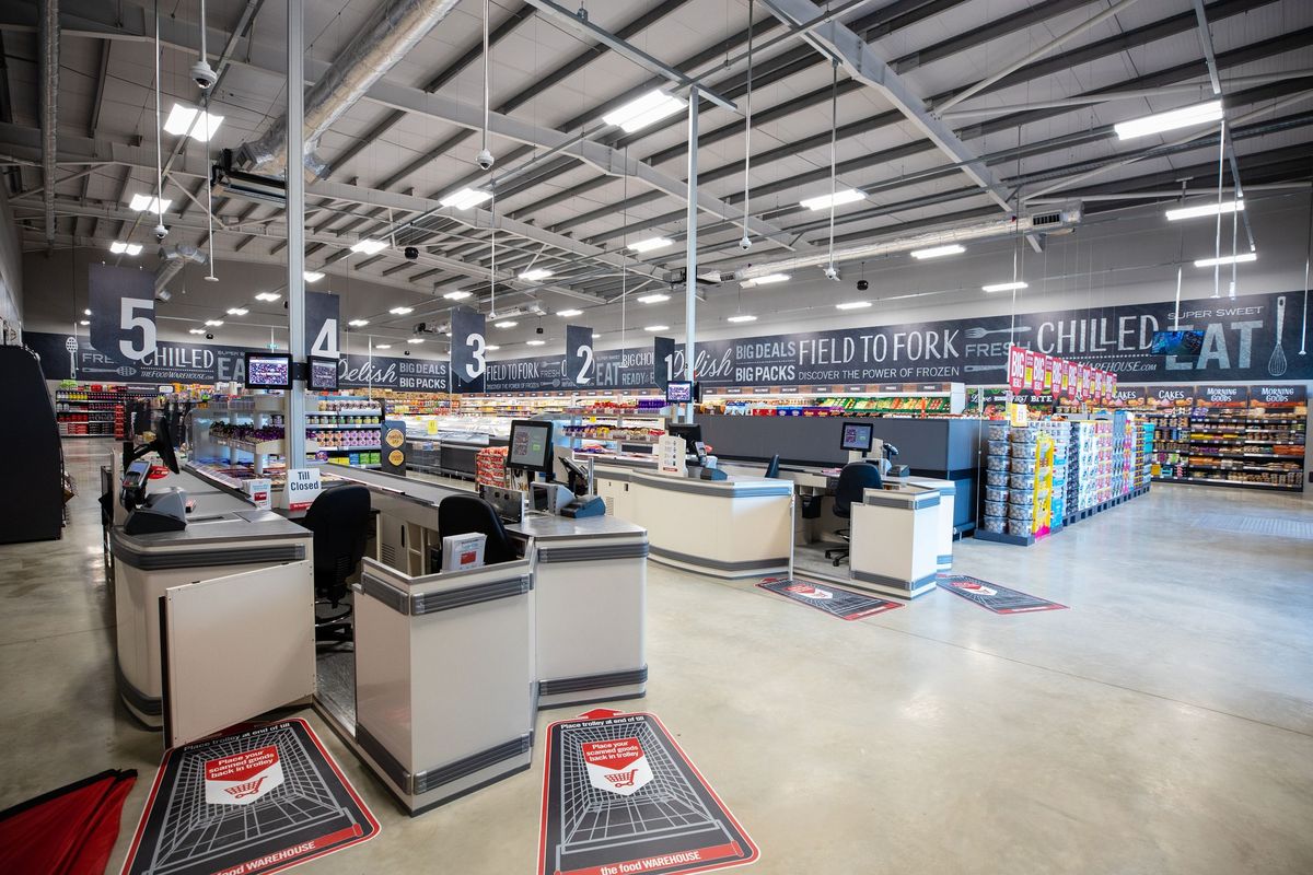 The Llantrisant Food Warehouse Opening 