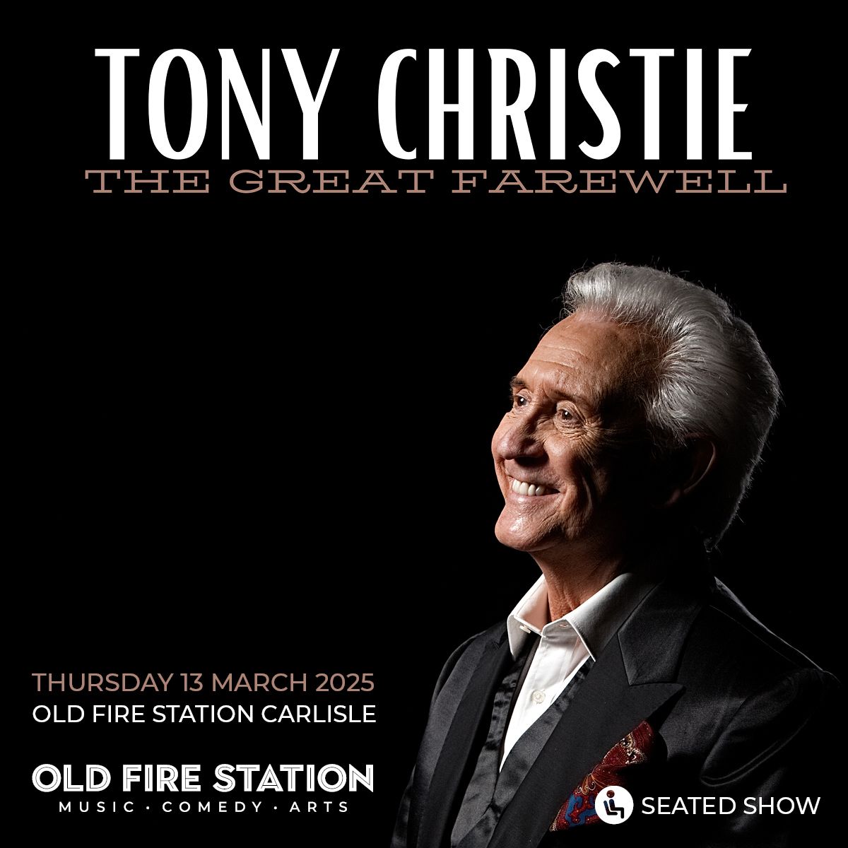 Tony Christie \/\/ Old Fire Station \/\/ Carlisle