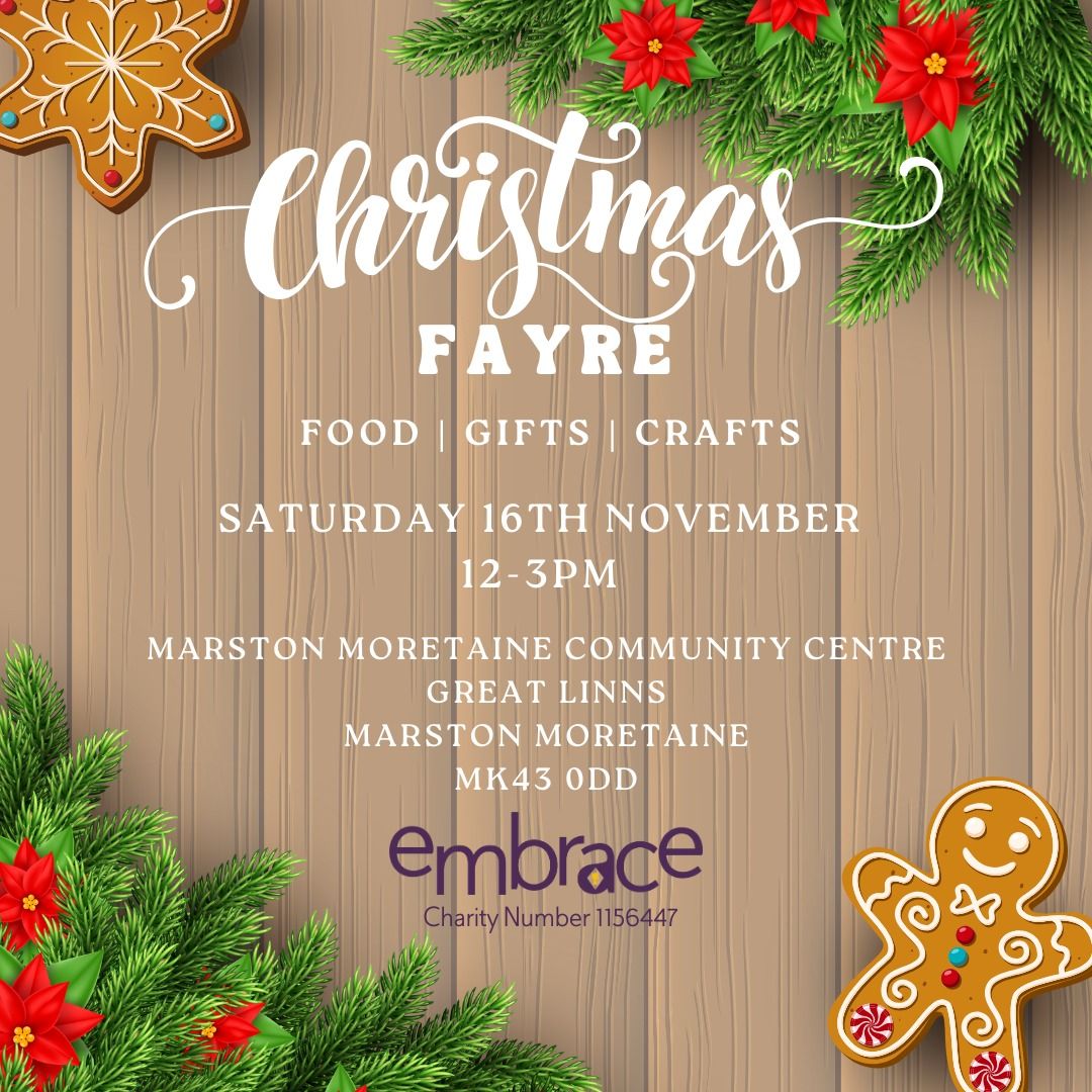 Christmas Fayre for Embrace