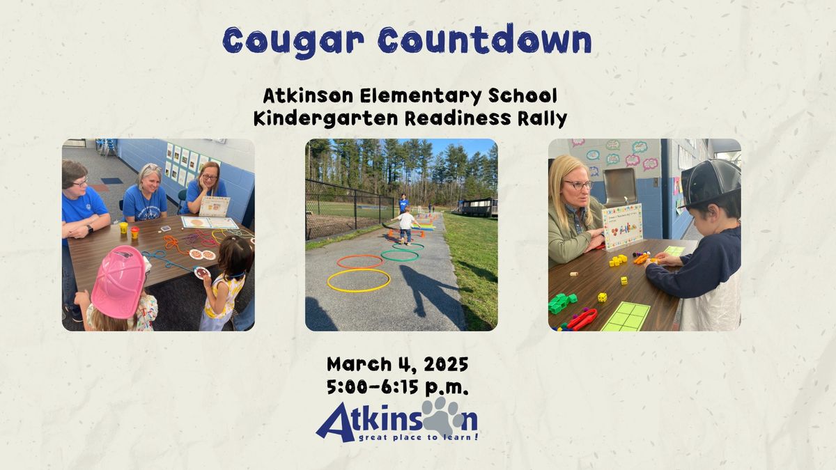 Cougar Countdown: Kindergarten Readiness Rally