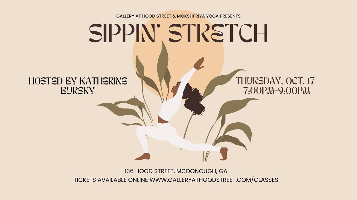 Sippin' Stretch Yoga Class