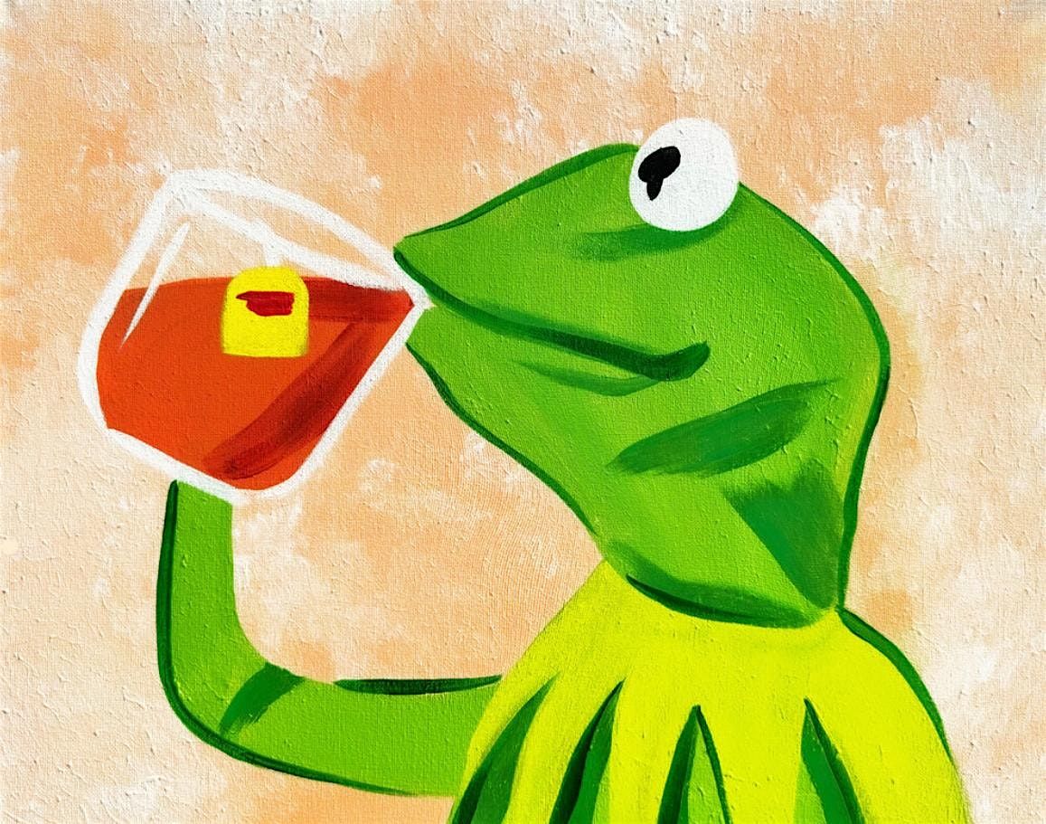 Sipping Tea Sip & Paint