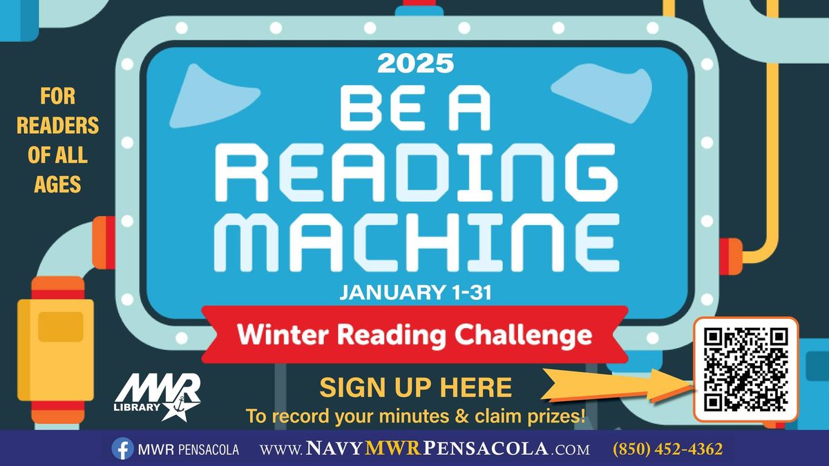 Winter Reading Challenge: Be A Reading Machine