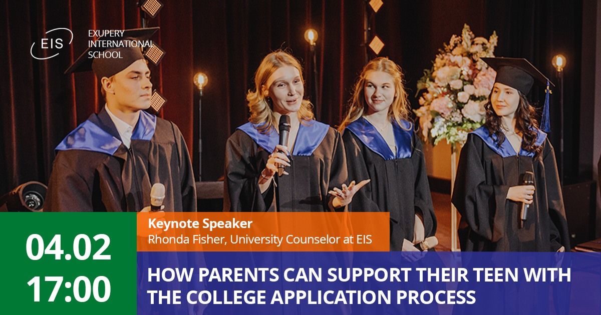 Students & Parents Event: How Parents Can Support Their Teen with the College Application Process