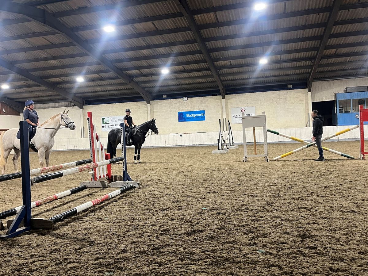 Indoor Jump Training with Alex Bragg at Badgworth, 20th Feb