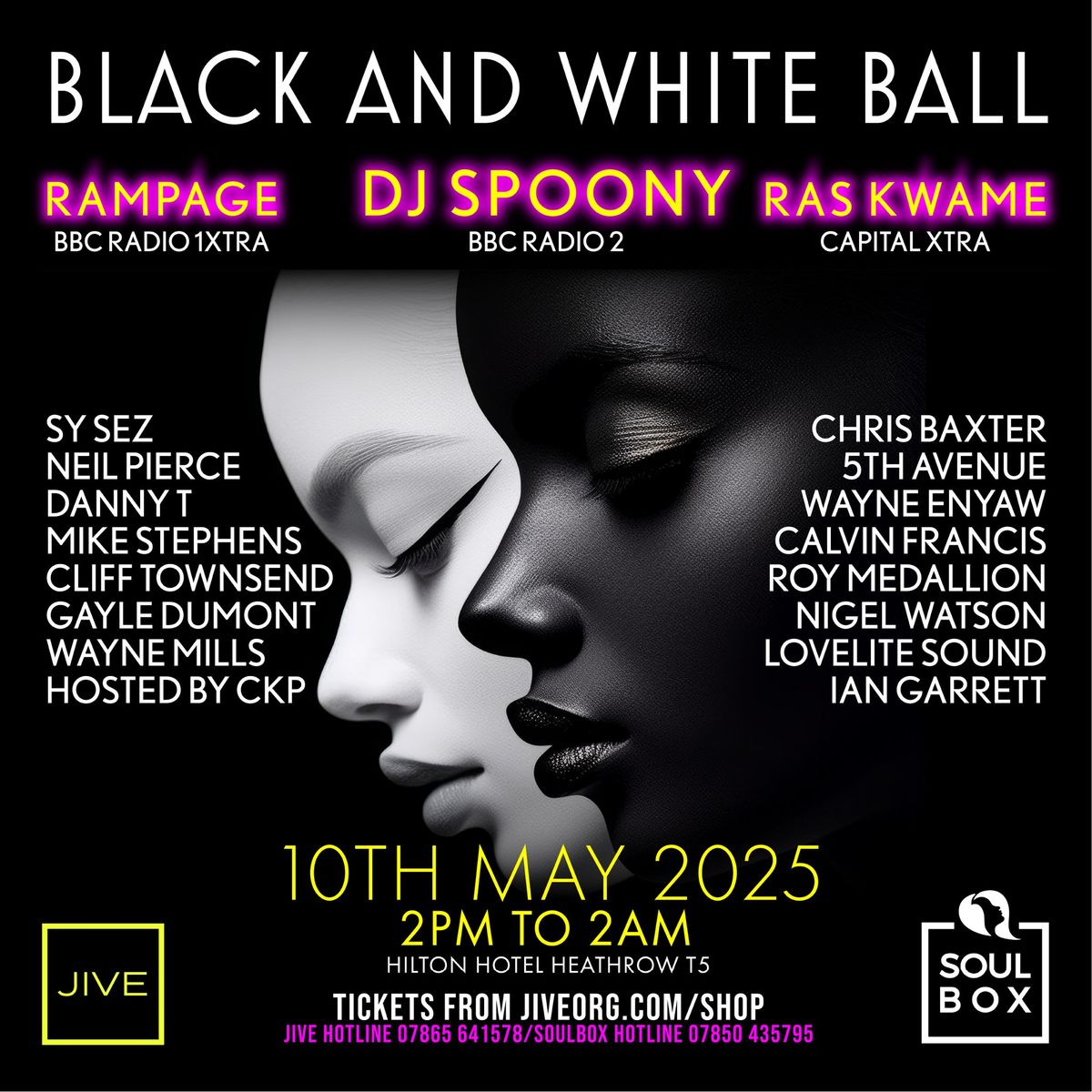 JIVE\/SOULBOX - BLACK AND WHITE BALL