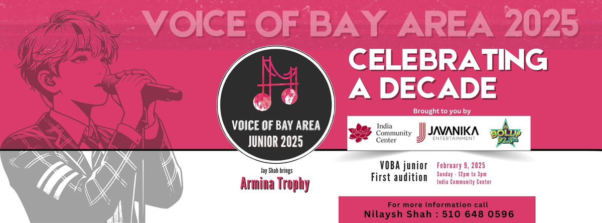 Voice Of Bay Area Junior : 1st Walk in Audition