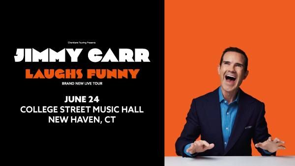 Jimmy Carr: Laughs Funny at College Street Music Hall (New Haven)