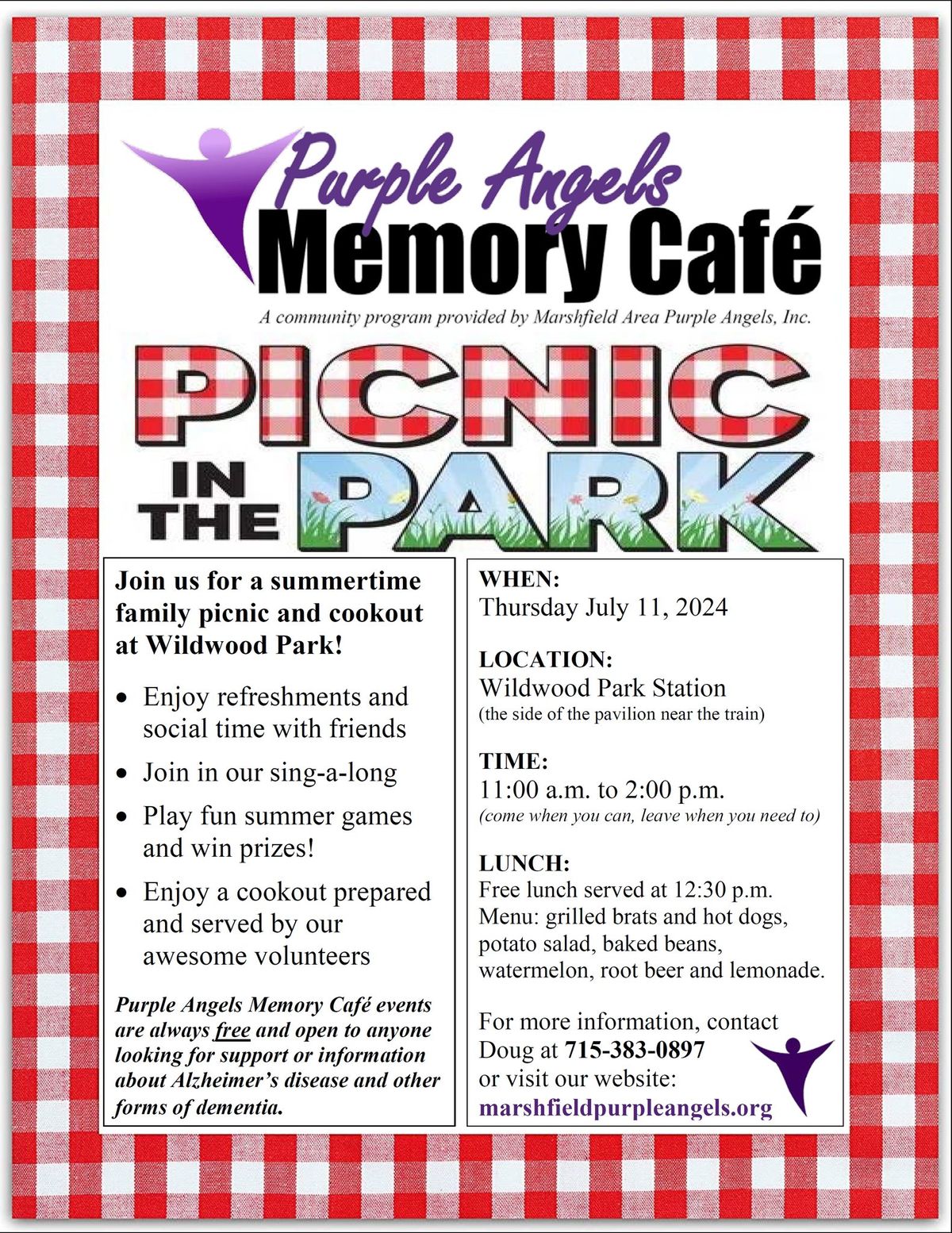 Memory Cafe - Family Picnic