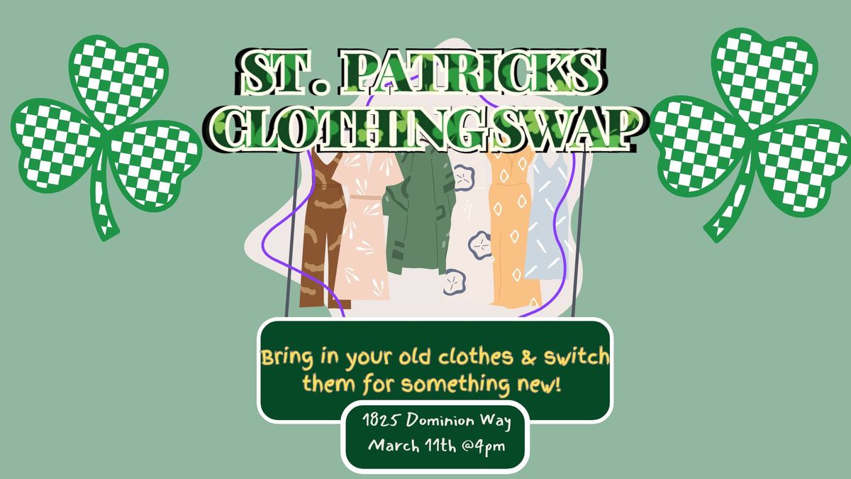 St. Patricks Clothing Swap 