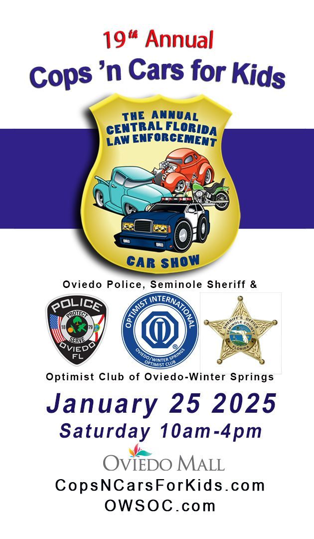 19th Annual Cops 'N Cars for Kids 2025