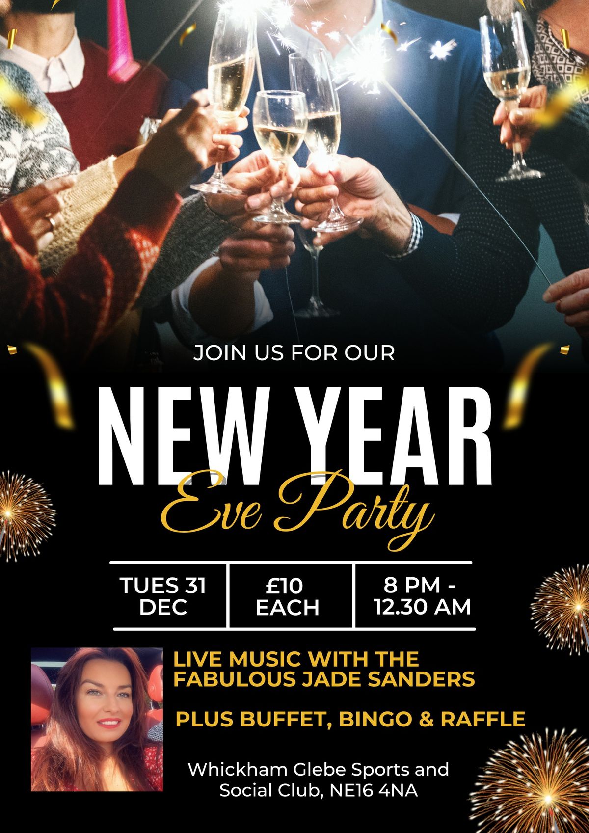 *LIMITED TICKETS LEFT* New Years Eve Party! \ud83c\udf89 