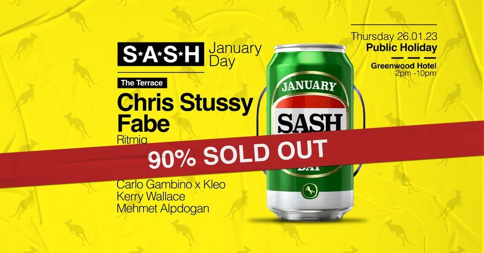 \u2605 S.A.S.H January Day \u2605 Chris Stussy \u2605 Fabe \u2605 26th January \u2605