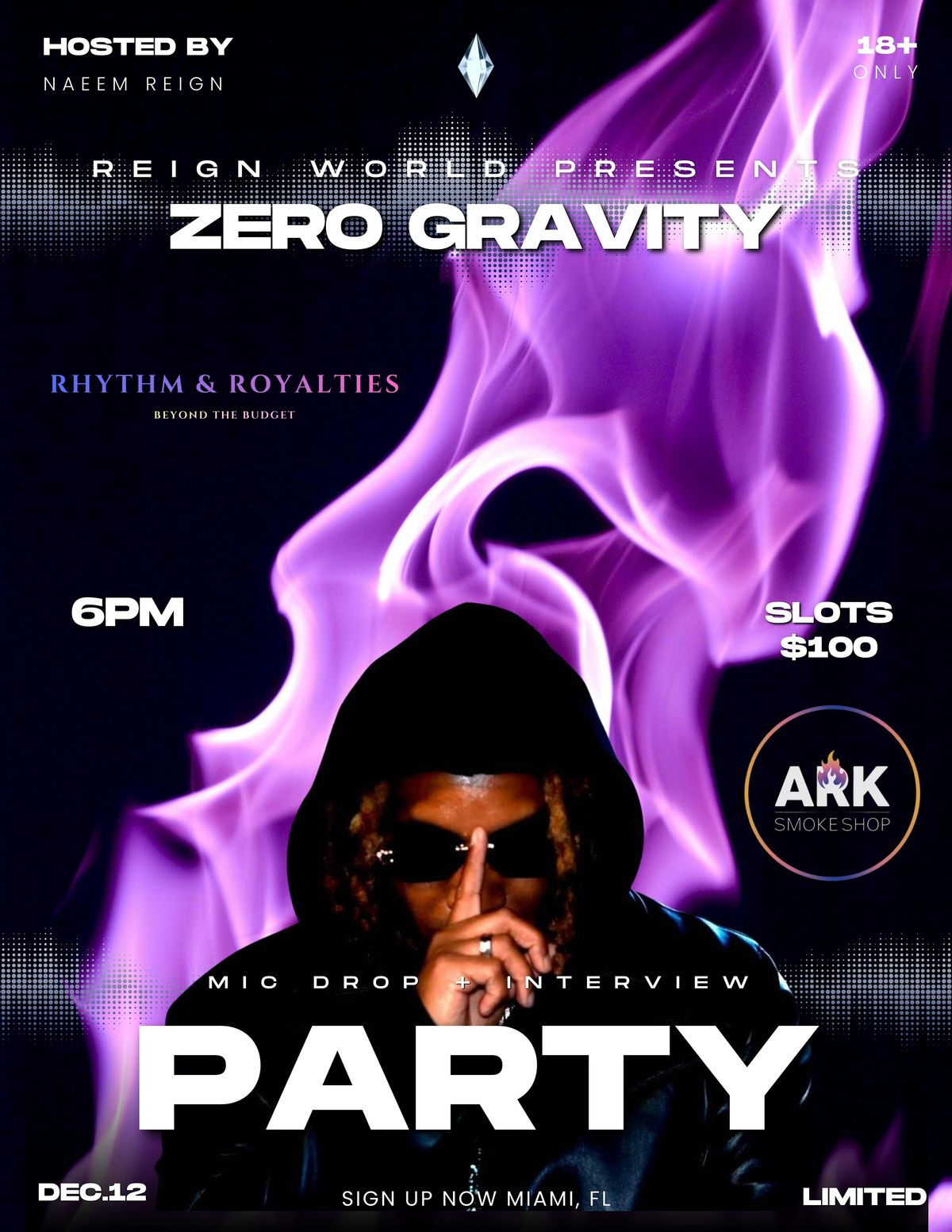 Mic Drop Party Powered By Reign World Ent.