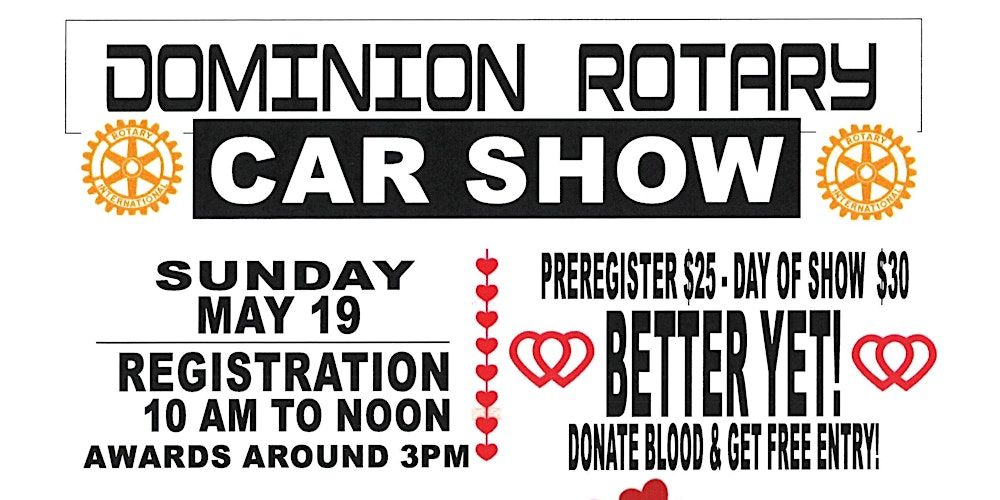 Dominion Rotary Car Show