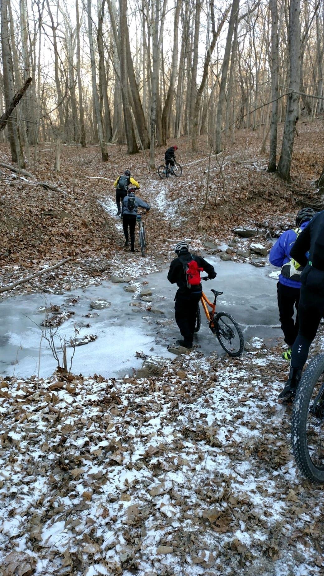 New Years Day ride at Rolling Ridge