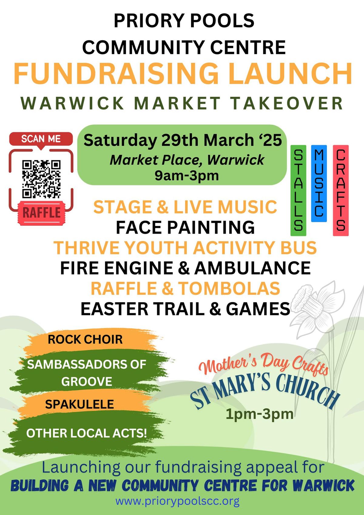 Fundraising Launch - Warwick Market Takeover