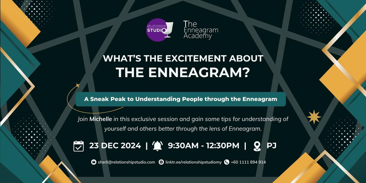 Preview Talk: What's the Excitement about the Enneagram?