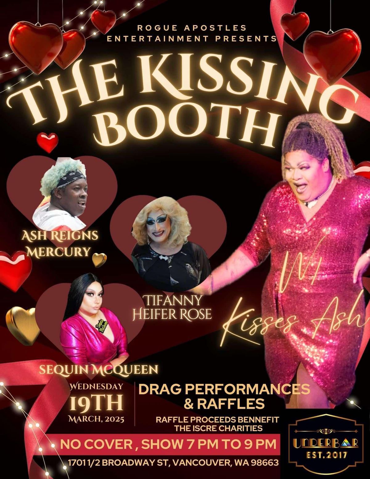 The Kissing Booth Drag Showcase w\/ Kisses Ash